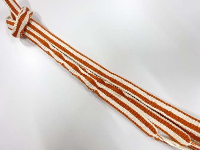 JAPANESE HAND-TIED OBIJIME CORD / UNUSED